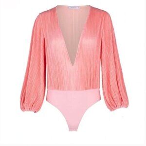 Dannijo Bell Sleeve Bodysuit Size XS EUC